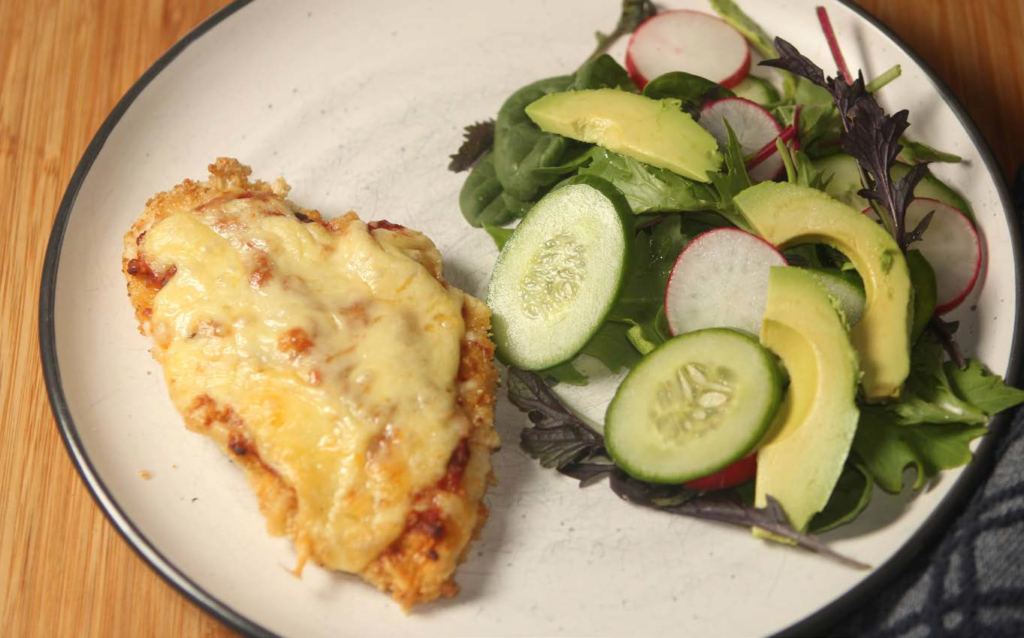 Chicken parma recipe – crispy, family-friendly dinner with salad