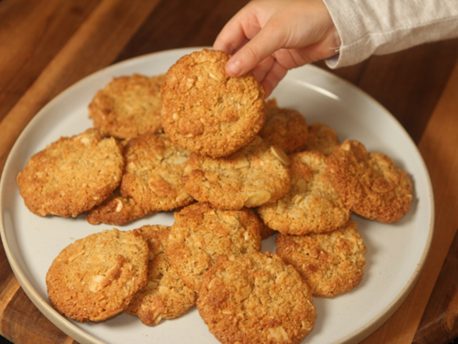 ANZAC-Style Biscuits Recipe | Gluten Free, Nut Free Option