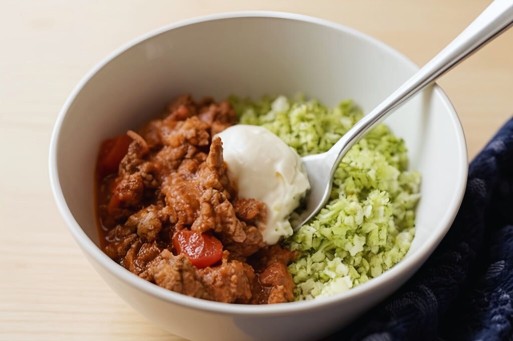 Chilli con carne recipe – hearty family-friendly beef chilli in bowl
