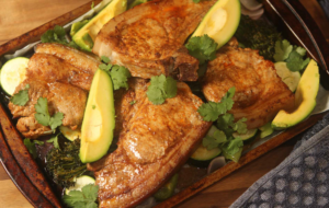 easy pork tray bake recipe