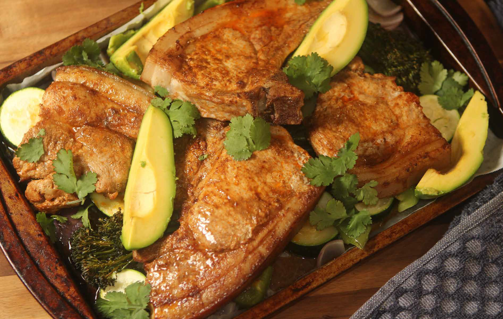 Easy Pork Tray Bake Recipe | Healthy One Pan Family Dinner