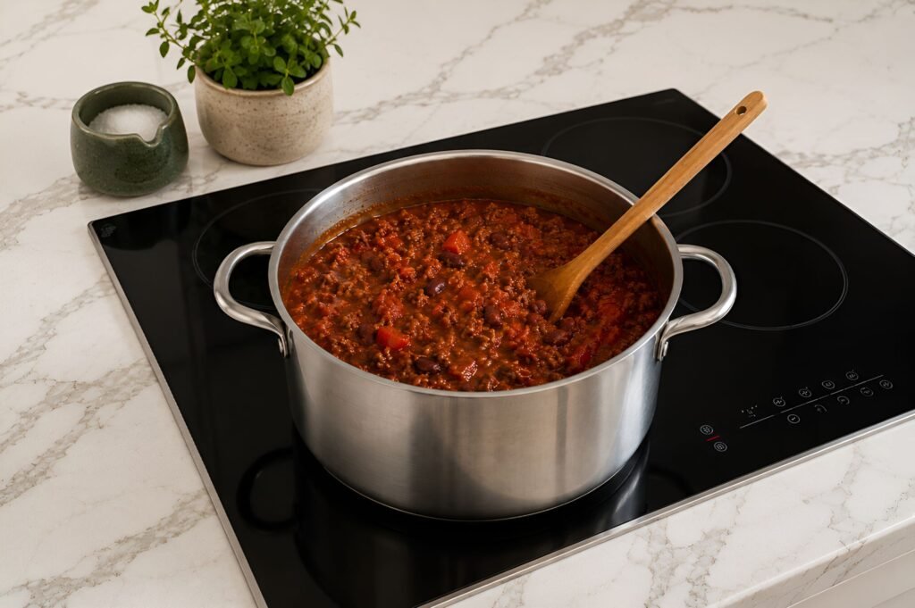 how to bulk cook with chilli con carne
