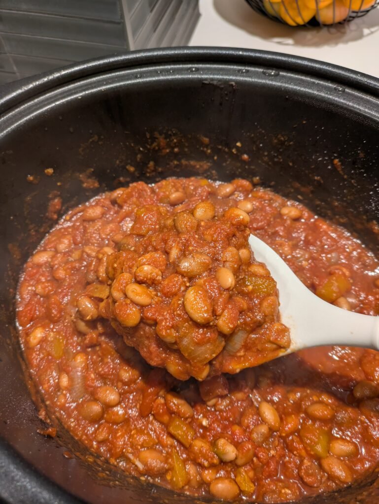 slow cooker baked beans