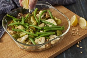 Roasted vegetable bake