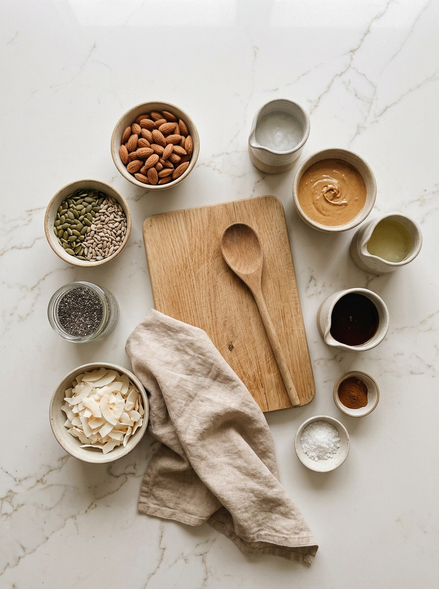 homemade granola recipe ingredients